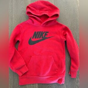 Nike Kids Bright Red Hoodie